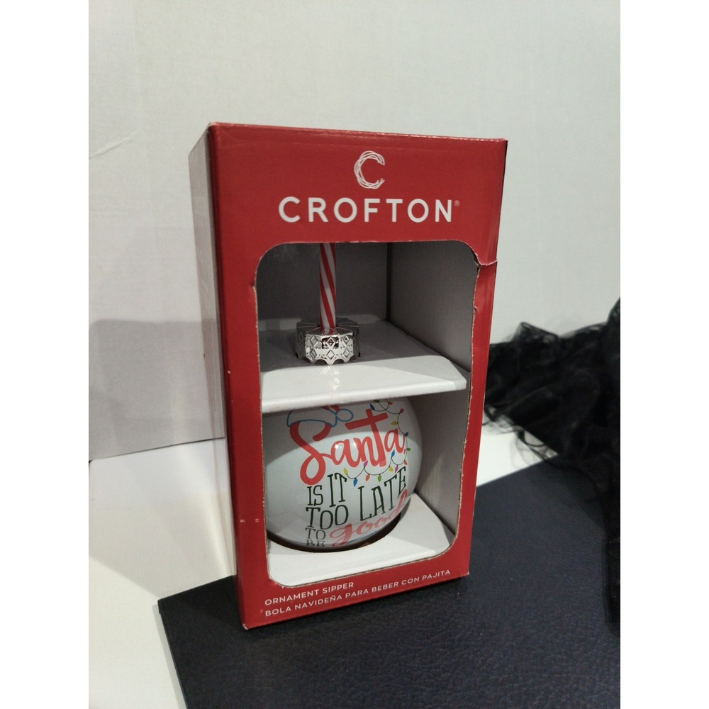 Crofton Santa Is It To Late To Be Good Christmas Ornament